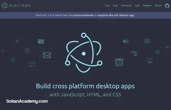 Electron: پلتفرمی جهت توسعهٔ نرم‌افزار دسکتاپ برای ویندوز، لینوکس و مکینتاش