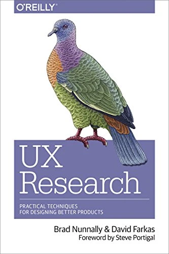 تصویری از کتاب UX Research