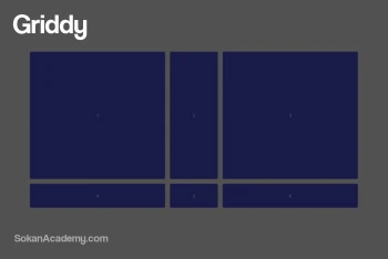 Griddy: ابزاری برای آموزش کار با پراپرتی‌های CSS Grid