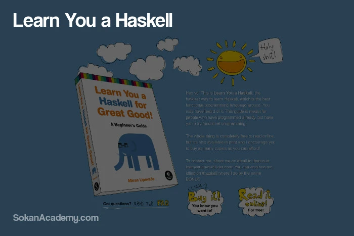Learn You a Haskell: خودآموز زبان برنامه‌نویسی هسکل