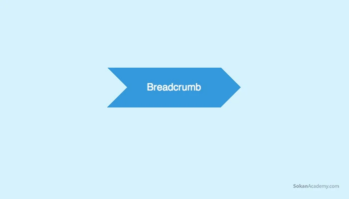 ساخت منوی Breadcrumb با HTML و CSS