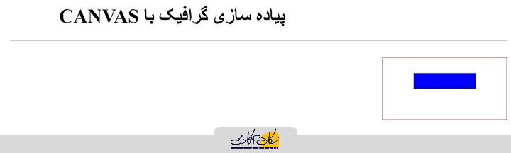 تغییر رنگ شکل در Canvas، با fillStyle