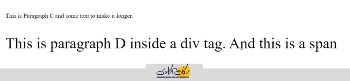 Child Selector (انتخابگر فرزند مستقیم) در دوره CSS