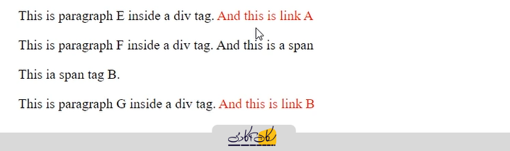 ترکیب کلاس‌ها و سلکتورهای داخلی در دوره CSS