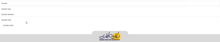 اعمال border در جهات مختلف