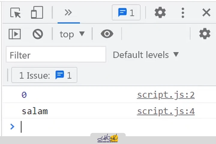 نتیجه مقداردهی جدید به متغیری که قبلا به آن مقداردهی کرده بودیم