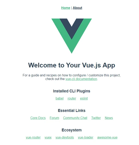 Vue.js project